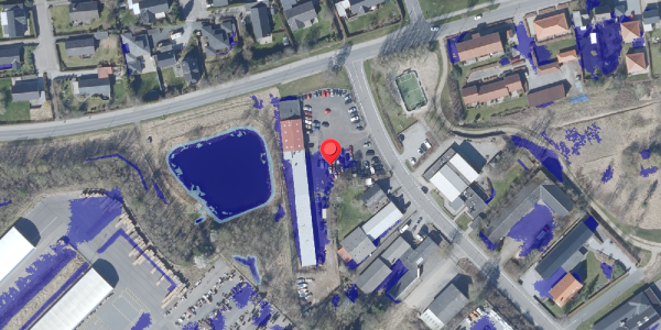 Ekstrem regn på Industrivej 19, 8450 Hammel