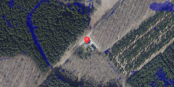 Ekstrem regn på Linen 98, 8450 Hammel