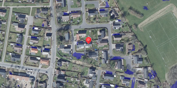 Ekstrem regn på Malerkrogen 8A, 8450 Hammel