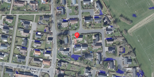 Ekstrem regn på Malerkrogen 10, 8450 Hammel