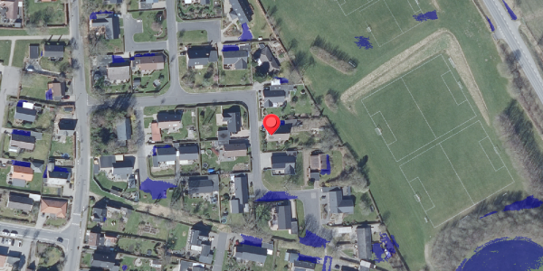 Ekstrem regn på Malerkrogen 28, 8450 Hammel