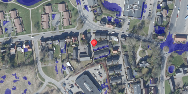 Ekstrem regn på Sallvej 13, 8450 Hammel