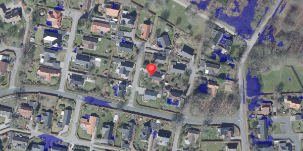 Ekstrem regn på Solbakken 16, . , 8450 Hammel