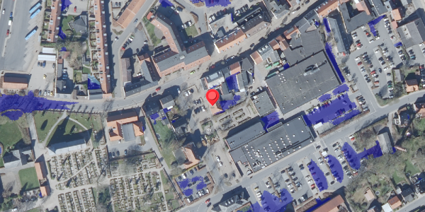 Ekstrem regn på Torvegade 1, 8450 Hammel
