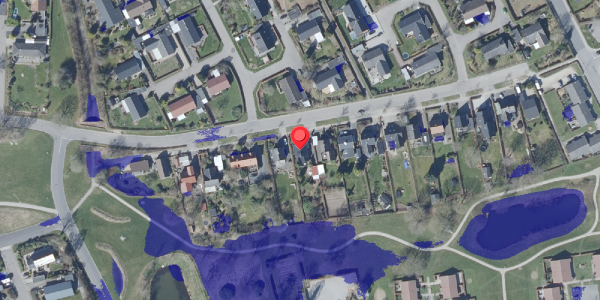 Ekstrem regn på Vestervangsvej 21, 8450 Hammel