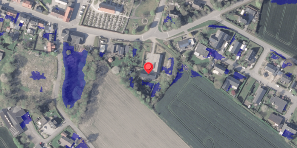 Ekstrem regn på Algade 3, 8382 Hinnerup