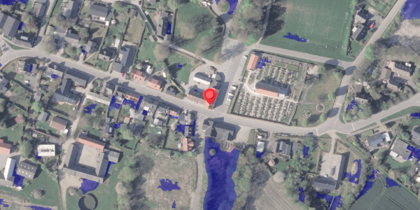 Ekstrem regn på Algade 6A, 8382 Hinnerup