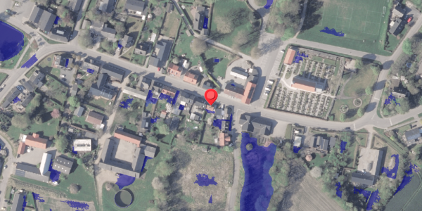 Ekstrem regn på Algade 9, 8382 Hinnerup