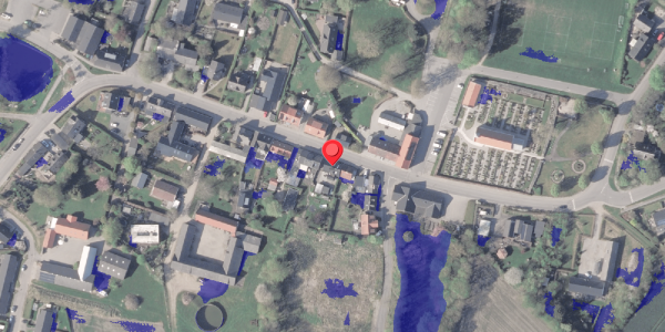 Ekstrem regn på Algade 11, 8382 Hinnerup