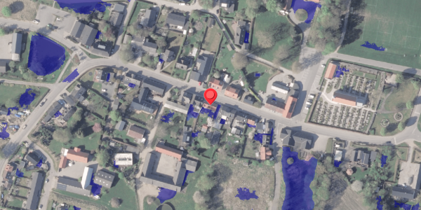 Ekstrem regn på Algade 21, 8382 Hinnerup