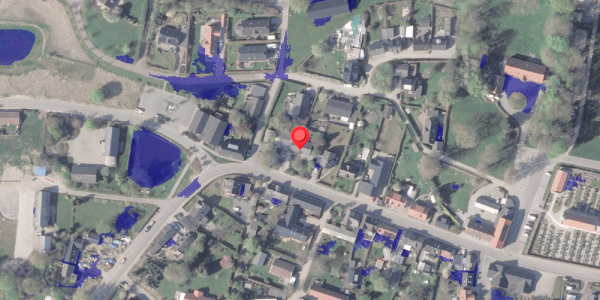 Ekstrem regn på Algade 22, 8382 Hinnerup