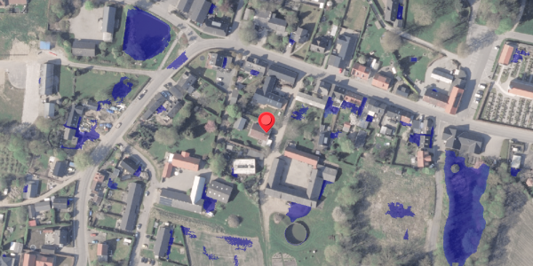 Ekstrem regn på Algade 29A, 8382 Hinnerup