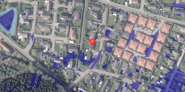 Ekstrem regn på Duevej 8, 8382 Hinnerup