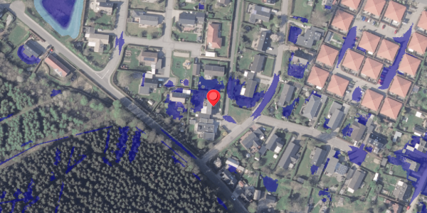 Ekstrem regn på Duevej 14, . , 8382 Hinnerup