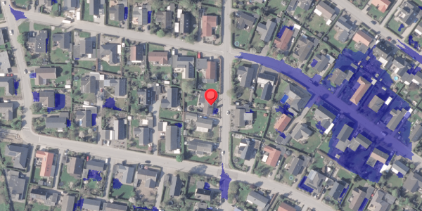 Ekstrem regn på Dyreparken 6, 8382 Hinnerup