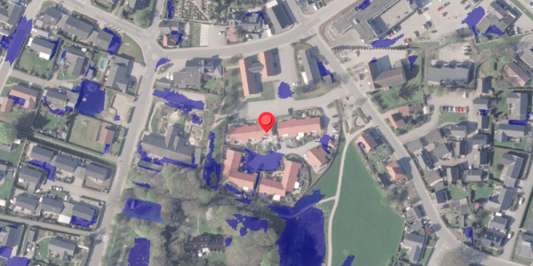Ekstrem regn på Engen 4, 8382 Hinnerup