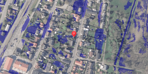 Ekstrem regn på Fredensgade 19, 8382 Hinnerup