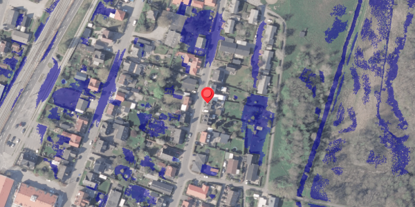 Ekstrem regn på Fredensgade 24, . , 8382 Hinnerup