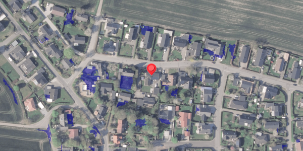 Ekstrem regn på Fusagervej 39, . , 8382 Hinnerup