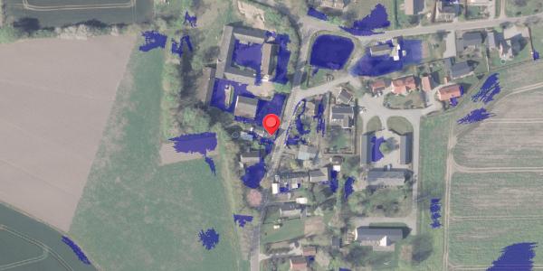 Ekstrem regn på Haarvej 7, 8382 Hinnerup
