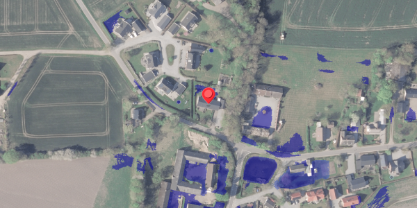 Ekstrem regn på Haarvej 16, . , 8382 Hinnerup