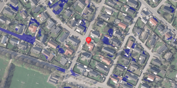 Ekstrem regn på Junovej 13, 8382 Hinnerup
