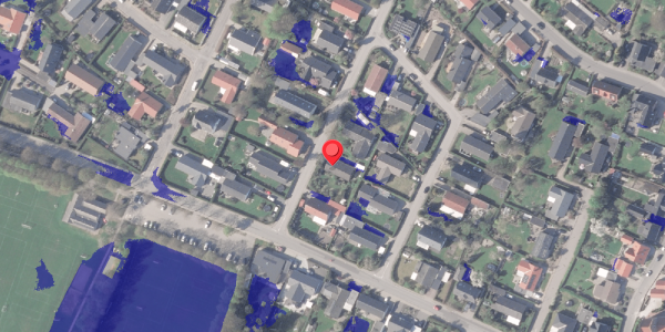 Ekstrem regn på Jupitervej 7, 8382 Hinnerup