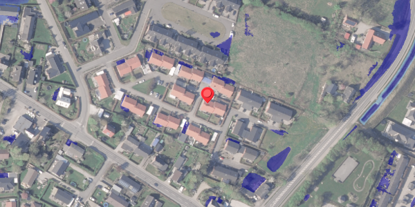 Ekstrem regn på Kildeagervej 21, 8382 Hinnerup
