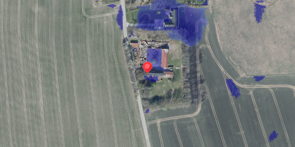Ekstrem regn på Klapskovvej 7, 8382 Hinnerup