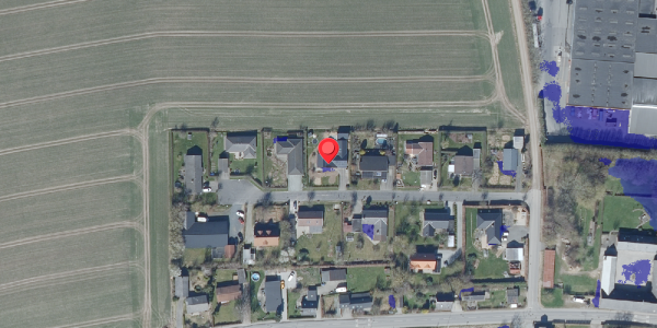 Ekstrem regn på Krogsvej 21, 8382 Hinnerup