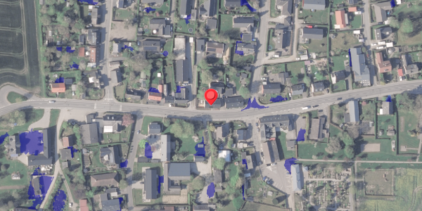 Ekstrem regn på Postvej 50, 8382 Hinnerup
