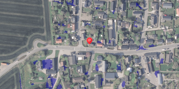 Ekstrem regn på Postvej 58, 8382 Hinnerup