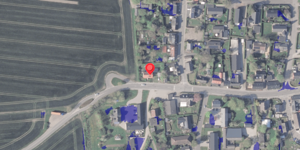 Ekstrem regn på Postvej 60A, 8382 Hinnerup