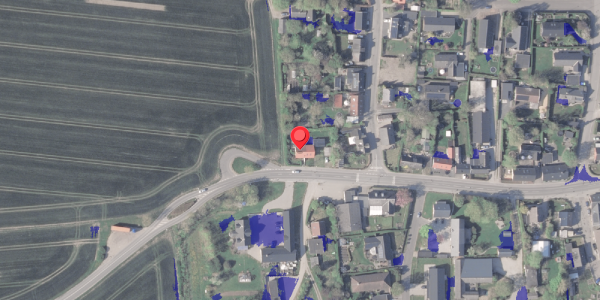 Ekstrem regn på Postvej 60B, 8382 Hinnerup