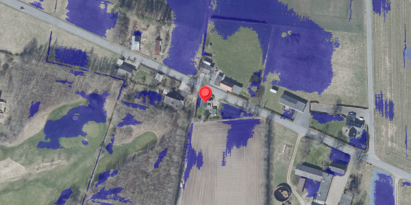 Ekstrem regn på Postvej 81, 8382 Hinnerup