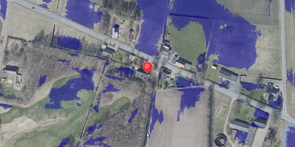 Ekstrem regn på Postvej 83, 8382 Hinnerup