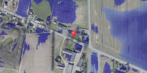 Ekstrem regn på Postvej 92, 8382 Hinnerup