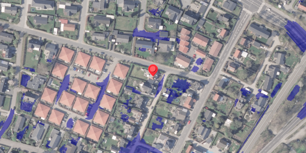 Ekstrem regn på Rolighedsvej 21, 8382 Hinnerup
