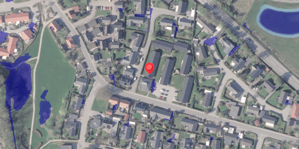 Ekstrem regn på Simonsens Have 3, 8382 Hinnerup