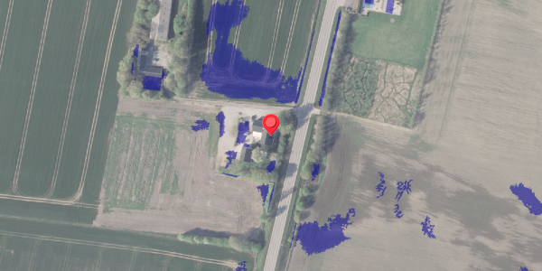 Ekstrem regn på Skanderborgvej 102, . , 8382 Hinnerup