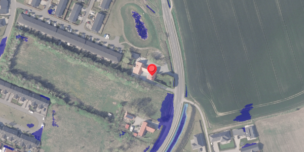 Ekstrem regn på Skanderborgvej 182, . , 8382 Hinnerup