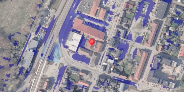 Ekstrem regn på Storegade 3D, 8382 Hinnerup