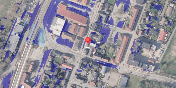 Ekstrem regn på Storegade 4, 8382 Hinnerup