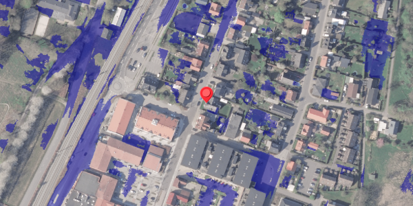 Ekstrem regn på Storegade 26, 8382 Hinnerup