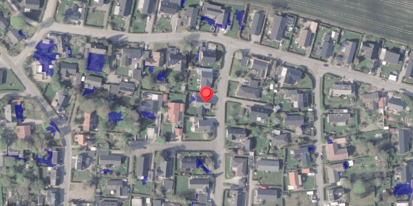 Ekstrem regn på Thiesensvej 21, 8382 Hinnerup