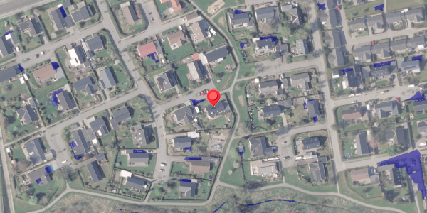 Ekstrem regn på Tybjergvej 21, 8382 Hinnerup