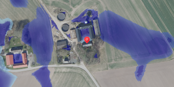 Ekstrem regn på Vestermarken 4, 8660 Skanderborg