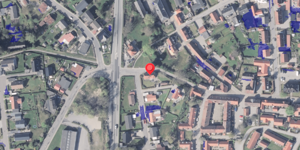 Ekstrem regn på Teglgade 21, 9550 Mariager