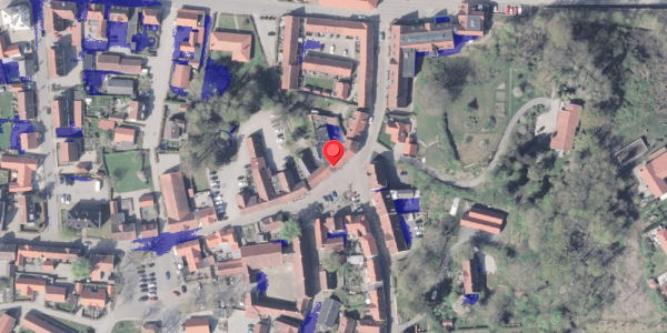 Ekstrem regn på Torvet 8A, 9550 Mariager