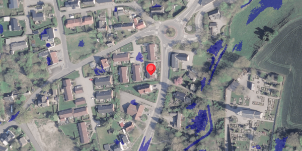 Ekstrem regn på Gjerlevvej 3D, . , 8983 Gjerlev J